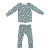 Boys Long Sleeve Lounge Set in Heart Eyes
