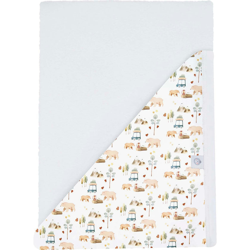 Forest Adventure Pima Hooded Towel
