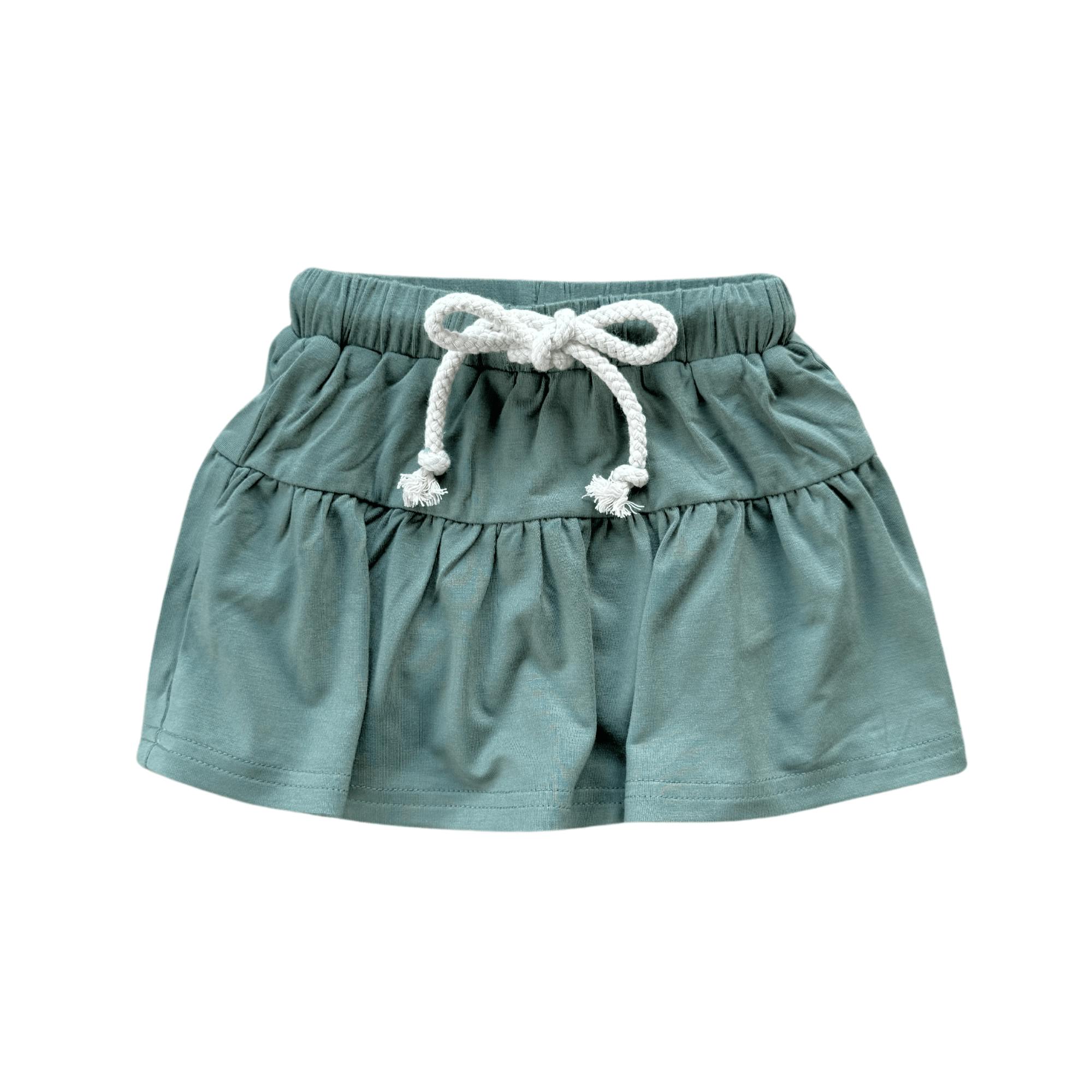 Girl's Skort in Pine