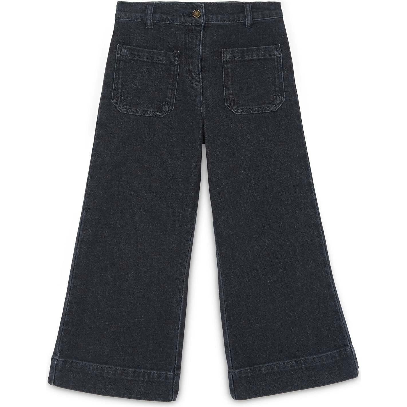 BONTON Lakiko Flared Pants - Grey Denim
