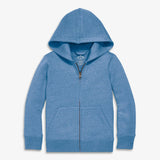 Kids cozy fleece zip hoodie