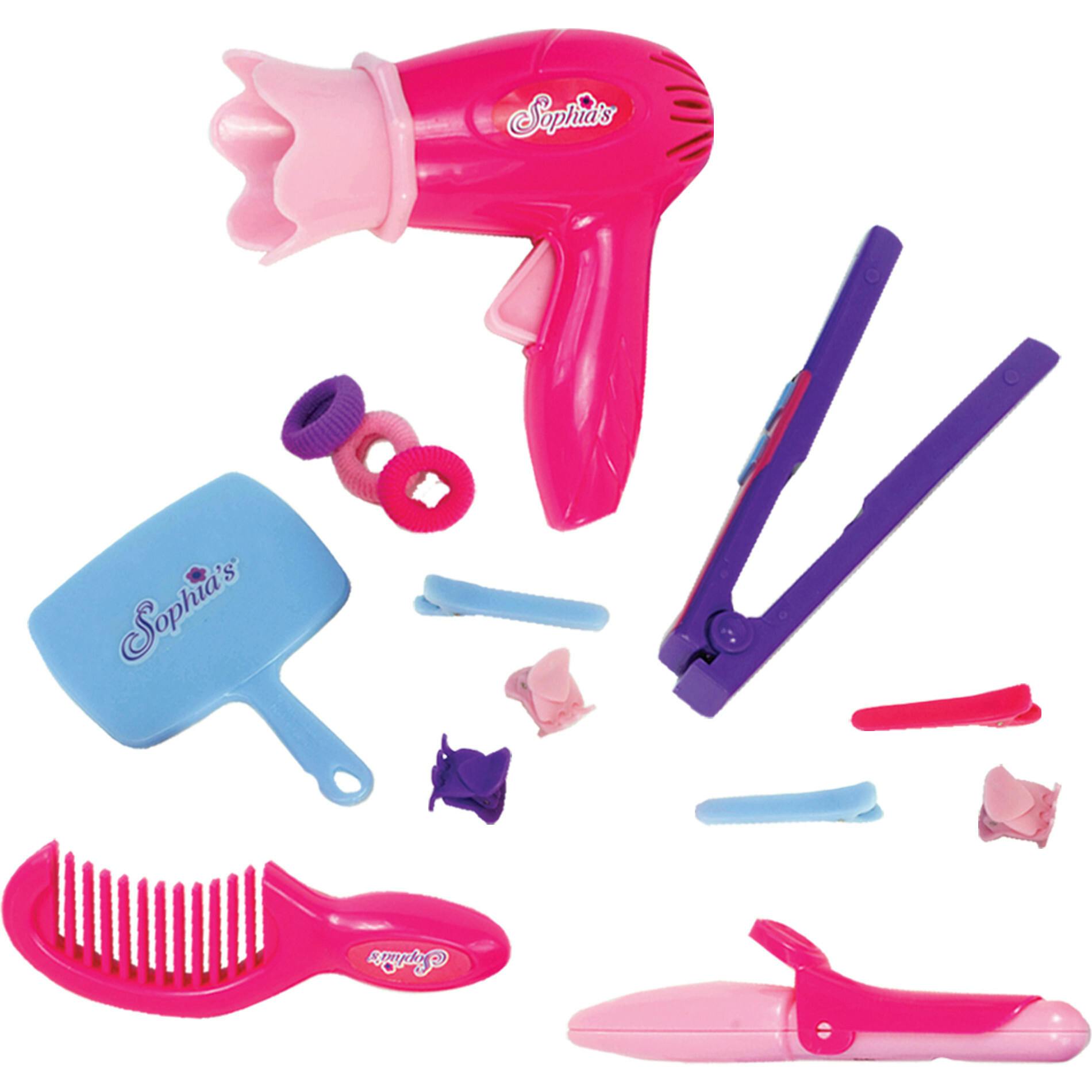 Sophia's 34 pcs Hair Salon Playset with Realistic Accessories for 18