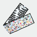 PLANT PRINT SENSORY STRIP - reversible newborn to 4 months / 5+ months