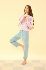 Luca Sweatshirt in Rose Trance