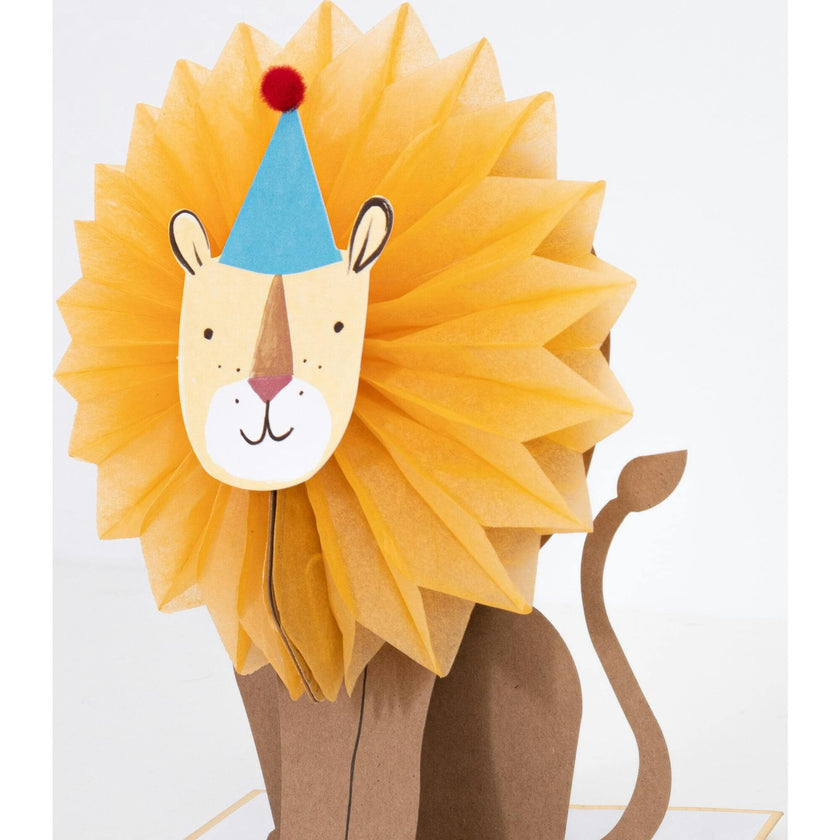 Honeycomb Lion Blank Card