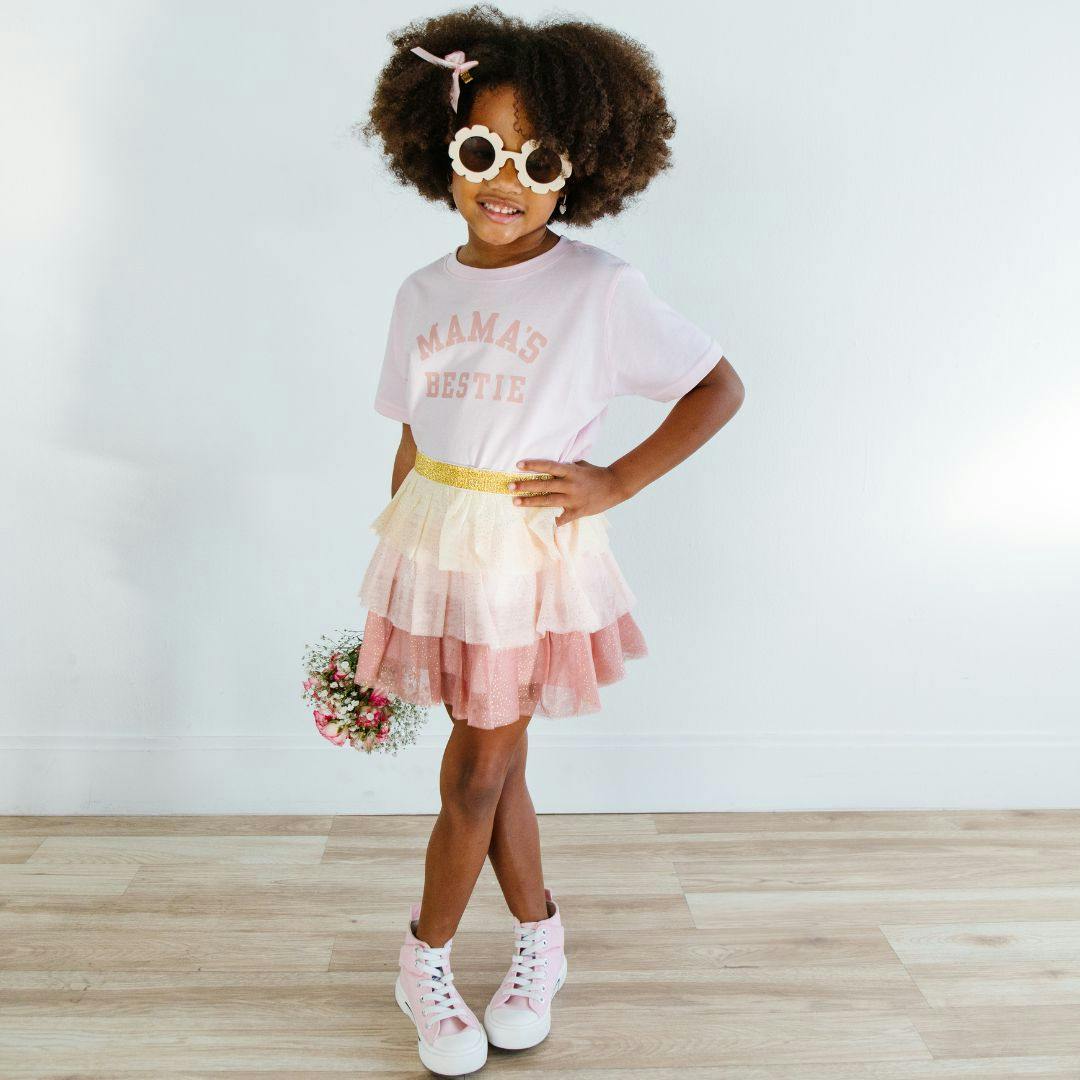 Boho Blush Petal Tutu