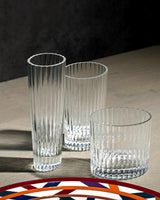 Champagne Glasses NASTRI Set of 6  Transparent 7.5 oz, H 6.5"