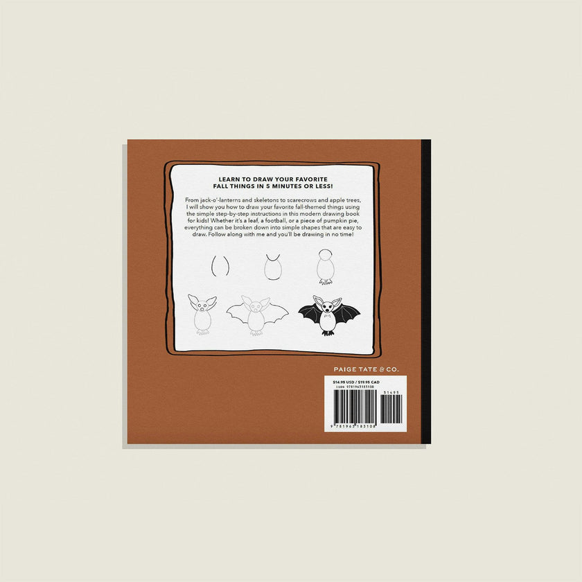 Fall Things: How to Draw Books for Kids