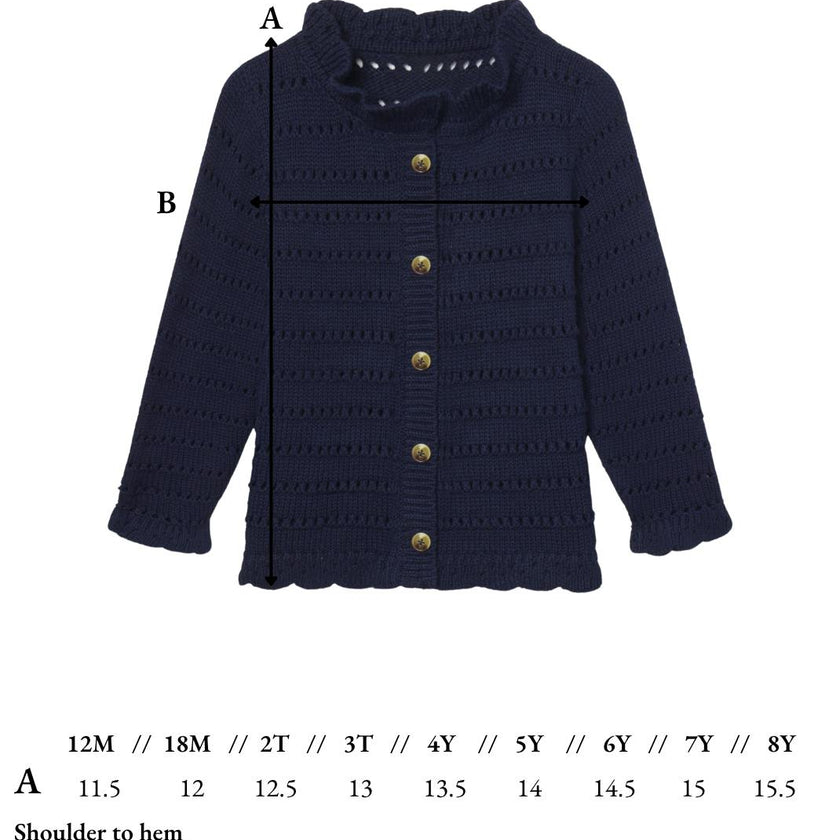 Frances Cardigan in Night Sky