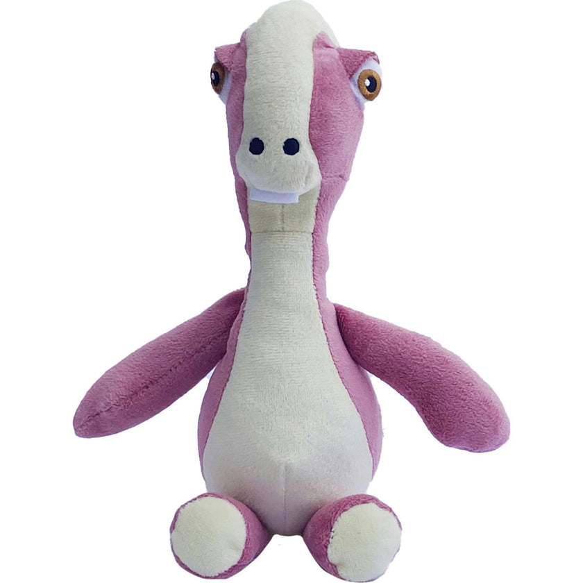 Gigantosaurus: 10" Soft Plush - Rocky - Pink & White Huggable Dino