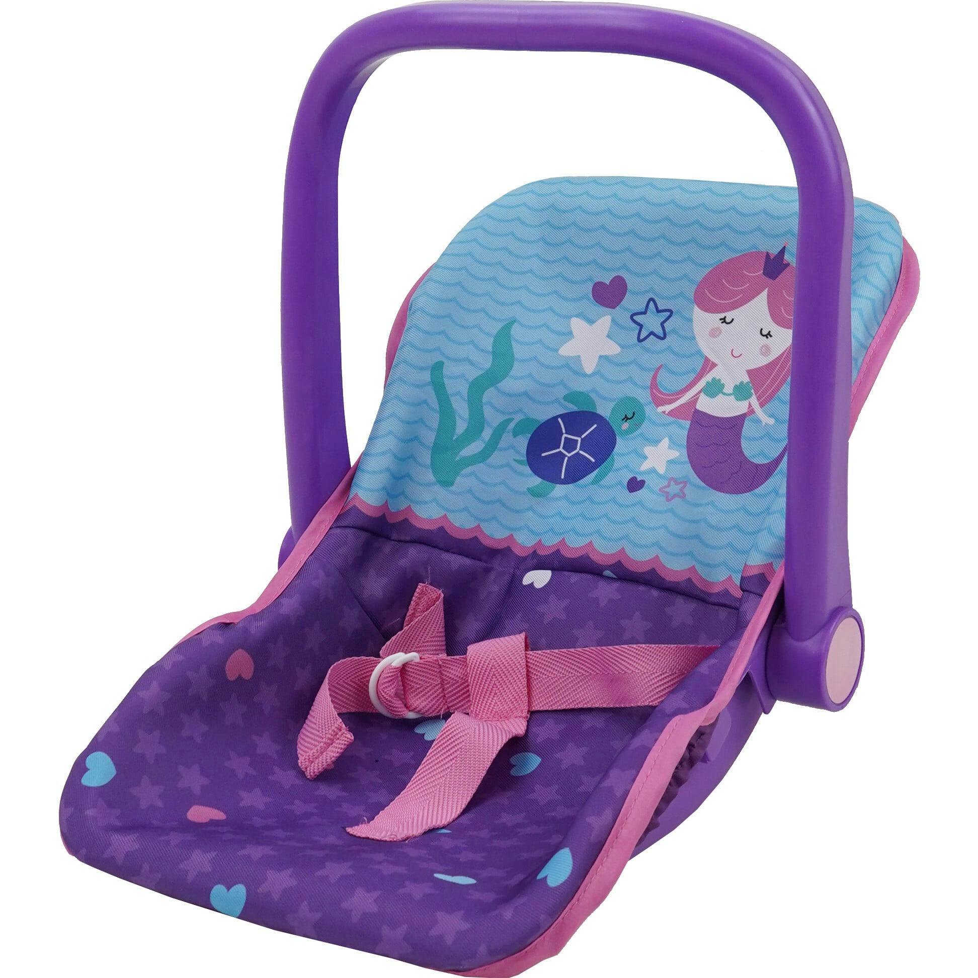 509 Mermaid Doll Travel System Stroller - Purple & Teal