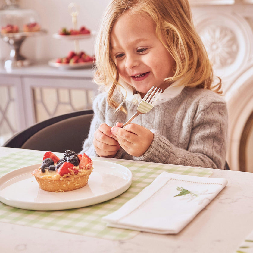 2 Placemats | Green Gingham |  by robynblair x Recette