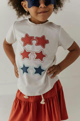 Girl's Short Sleeve Tee in Shades