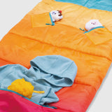 PRE-ORDER — Sleep-N-Pack™ – Big Kid Size | Color Block Sunset Ombre