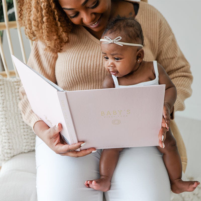 Wildflower Meadow Luxury Baby Memory Book