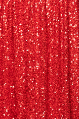 Jewel Dress in Red Sequin