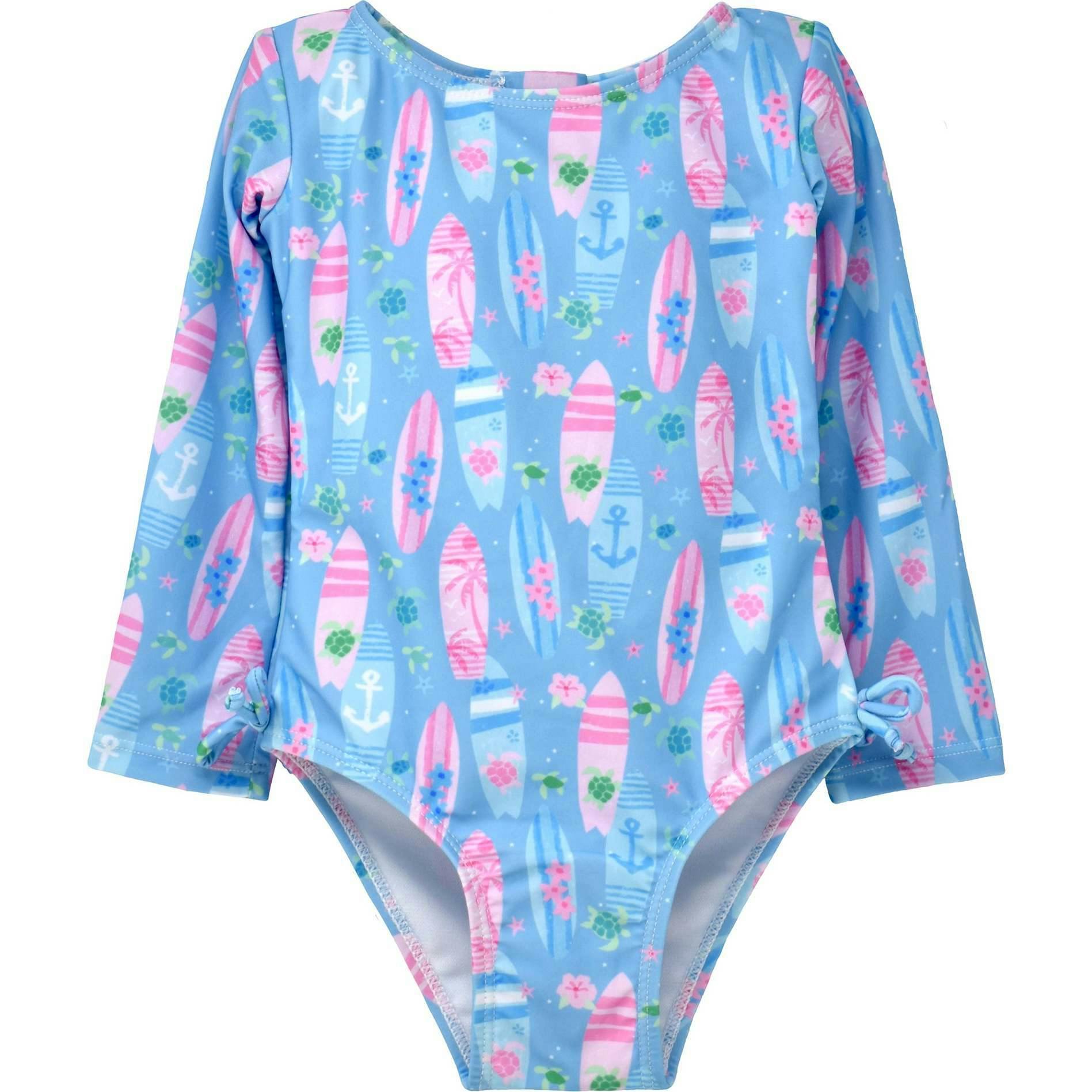 UPF 50+ Charlie L/S Rash Guard Swimsuit
