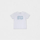 Cederique Baby T-shirt Short Sleeve, White Captain