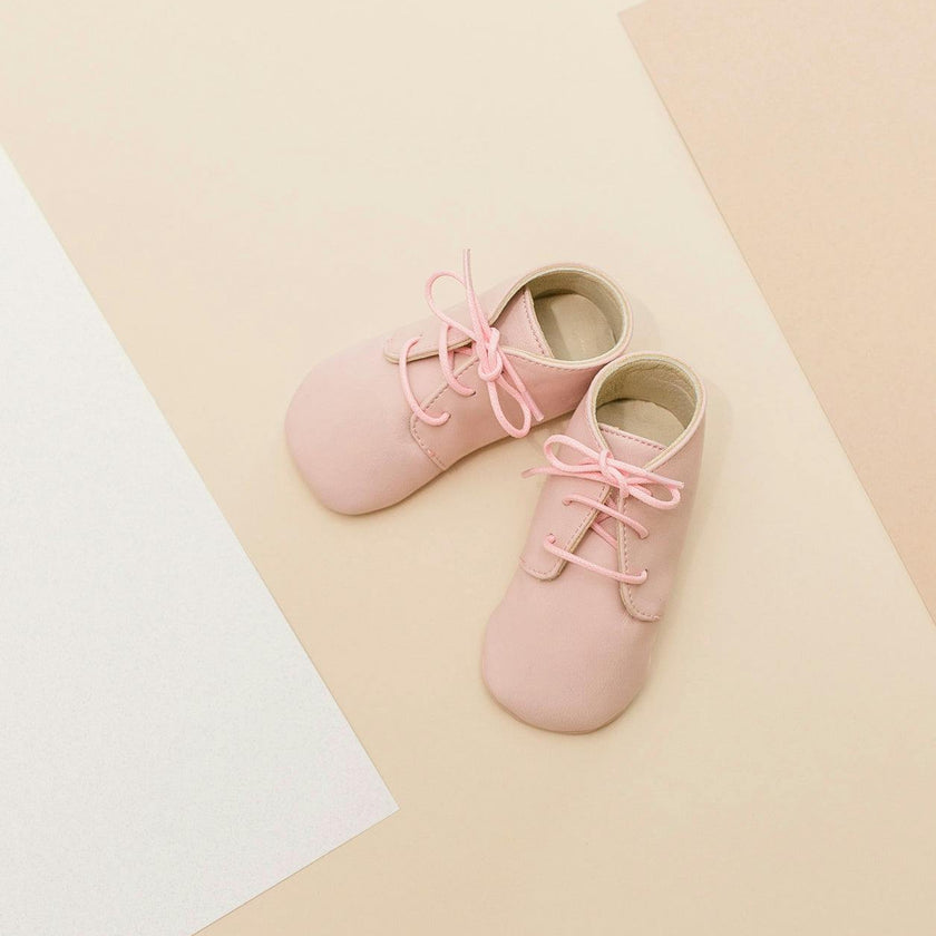 Little Royals Leather Booties Gaby - Pink