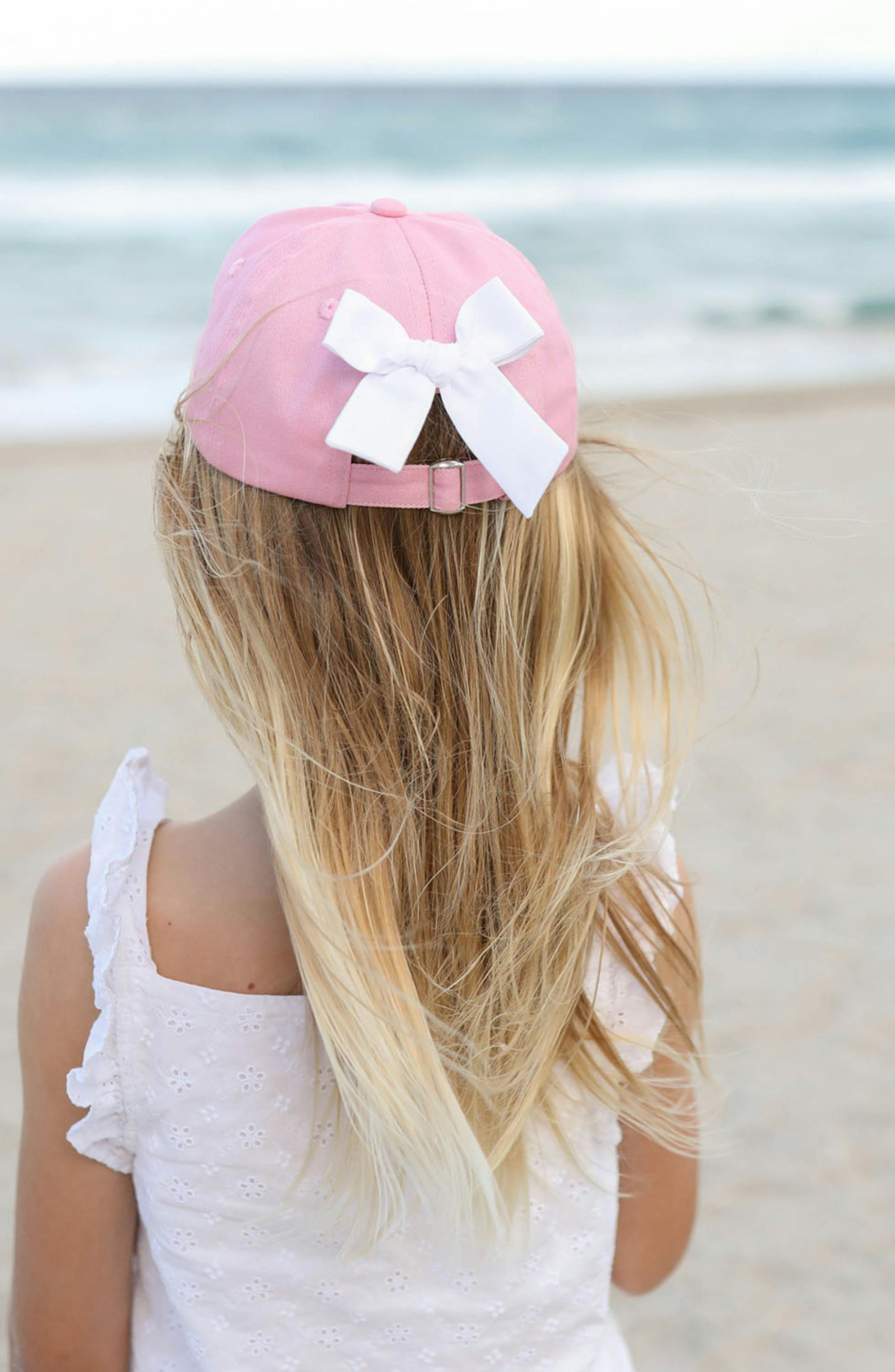 Strawberry Bow Baseball Hat