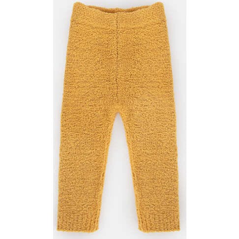 Fuzzy Ribbed Cuff Leggings