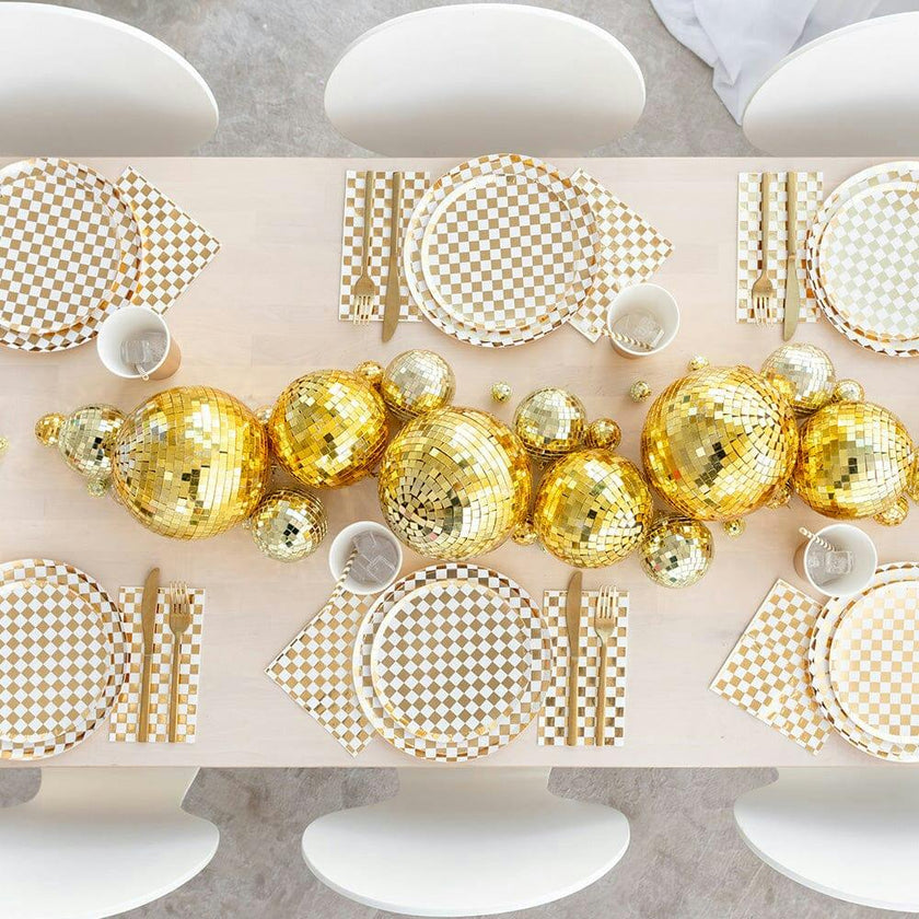 Check It! Gold Clash Large Napkins