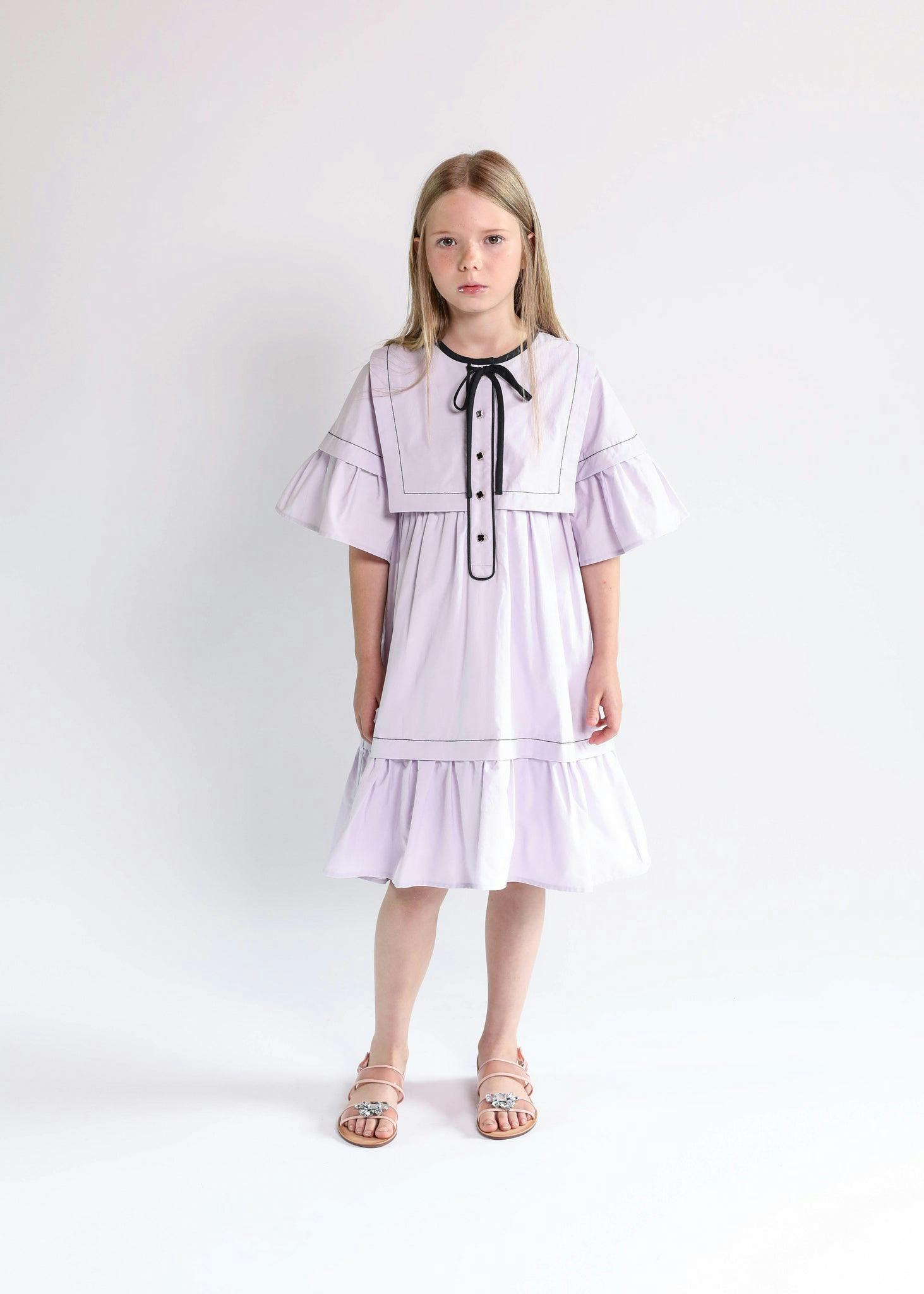 Iris Dress, Purple