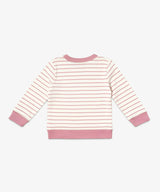 Remy Sweatshirt, Rose French Stripe