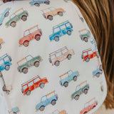 3 Pack Premium Burp Cloths - Dino Explorer