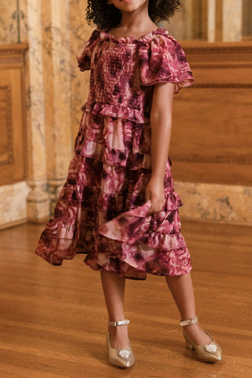 Mini Winnie Dress in Dreamy Roses