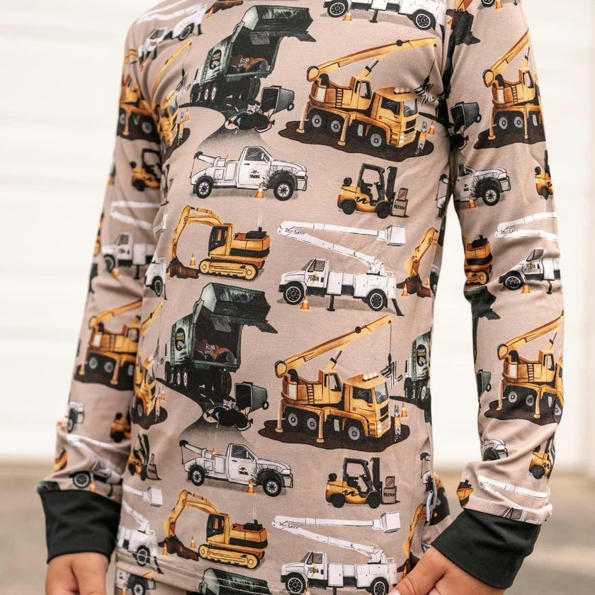 Work Hard, Play Hard 2 Piece Pajama Set