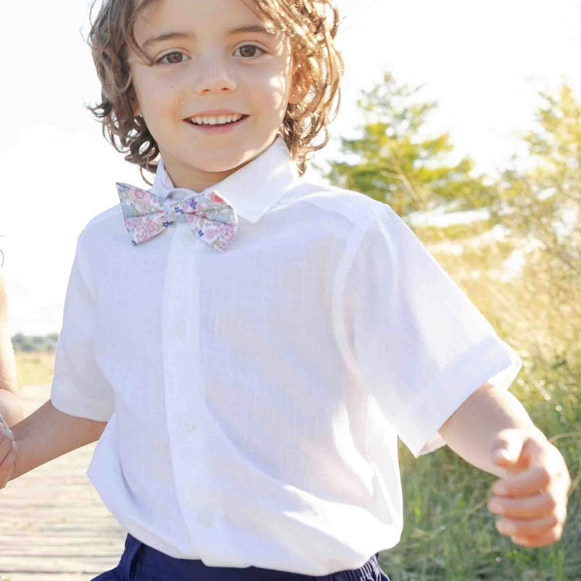 Floral Adjustable Bow Tie