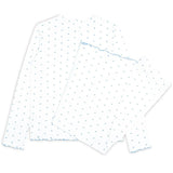 women's blue heart pima pajamas set