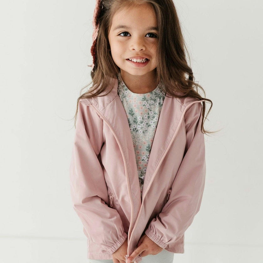 Light-weight Windbreaker in Spring Mauve