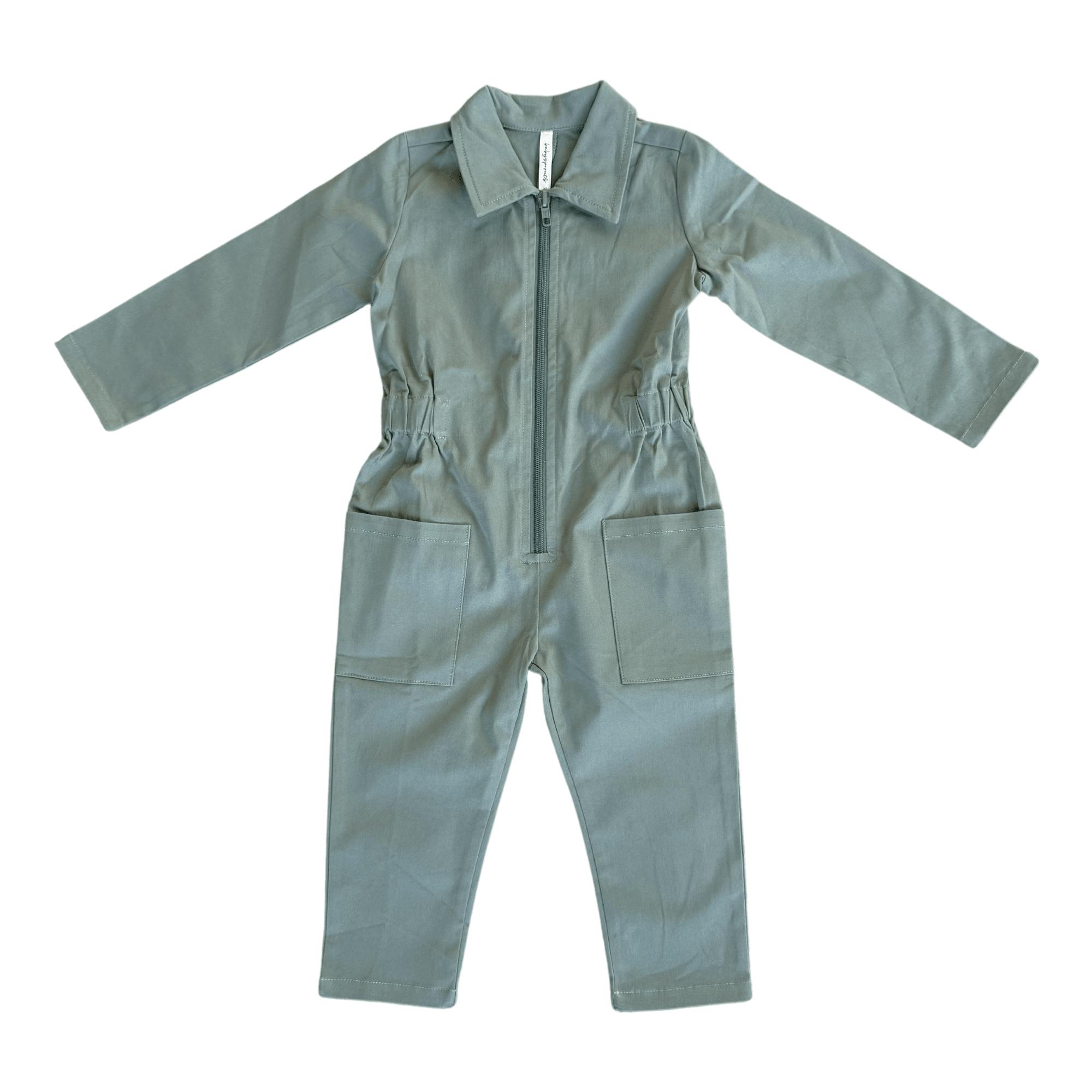 Boys Utility Jumper in Fern
