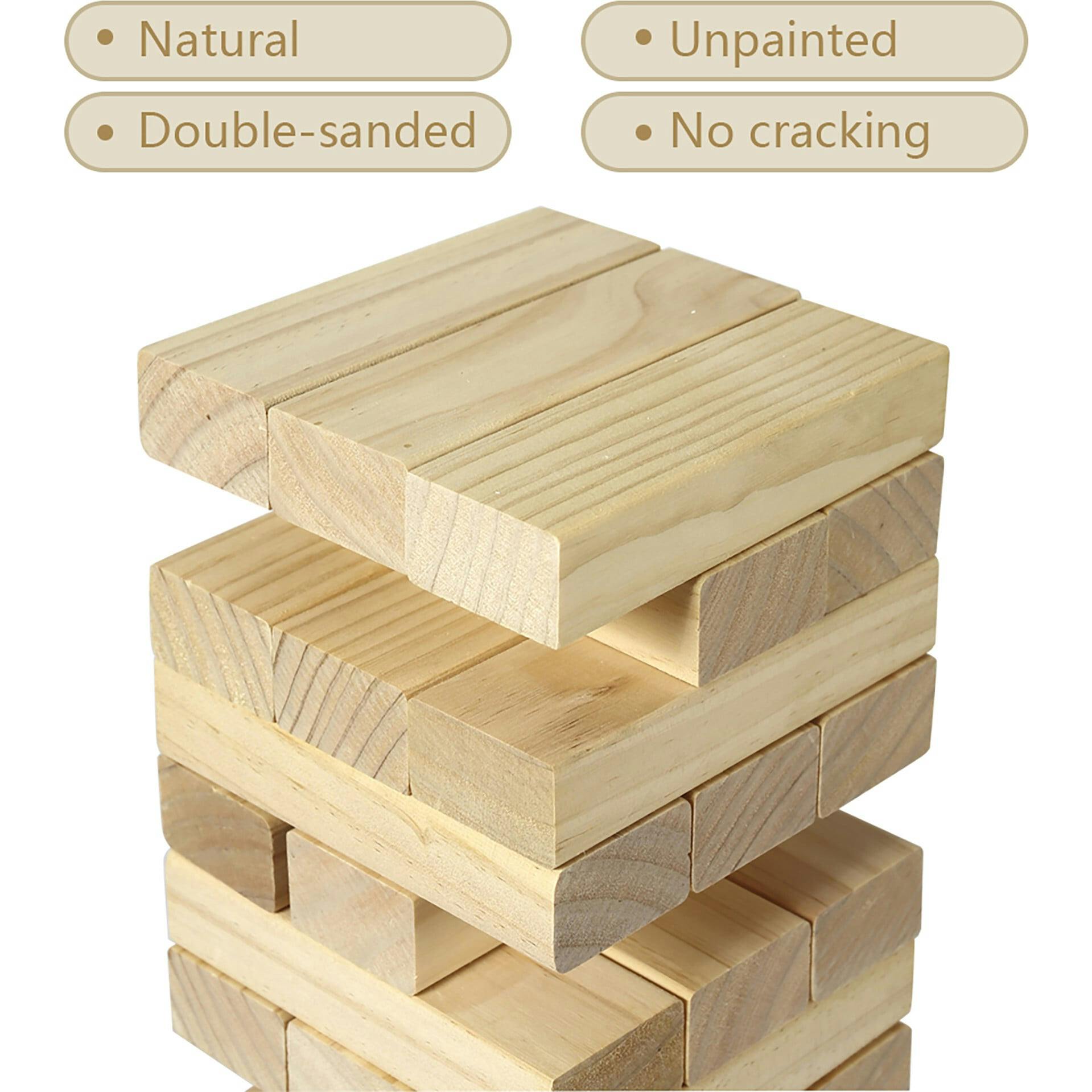 Wooden Toppling Tower: Large - 21.25