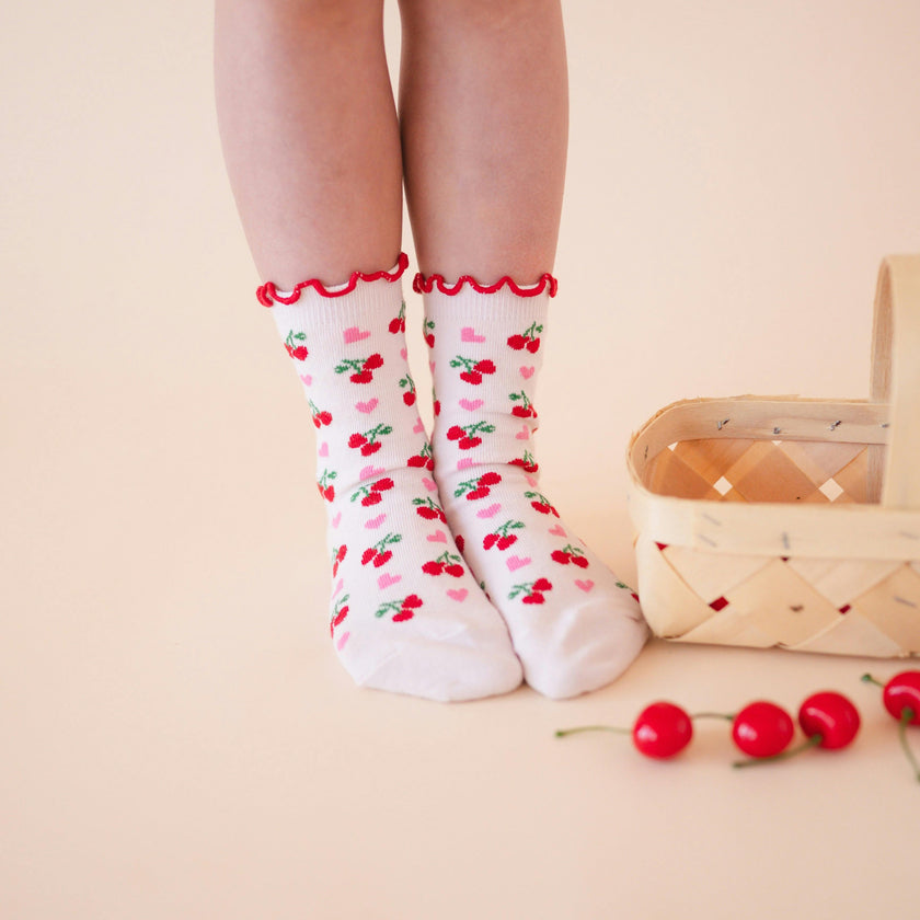 Sweet Cherry Sock
