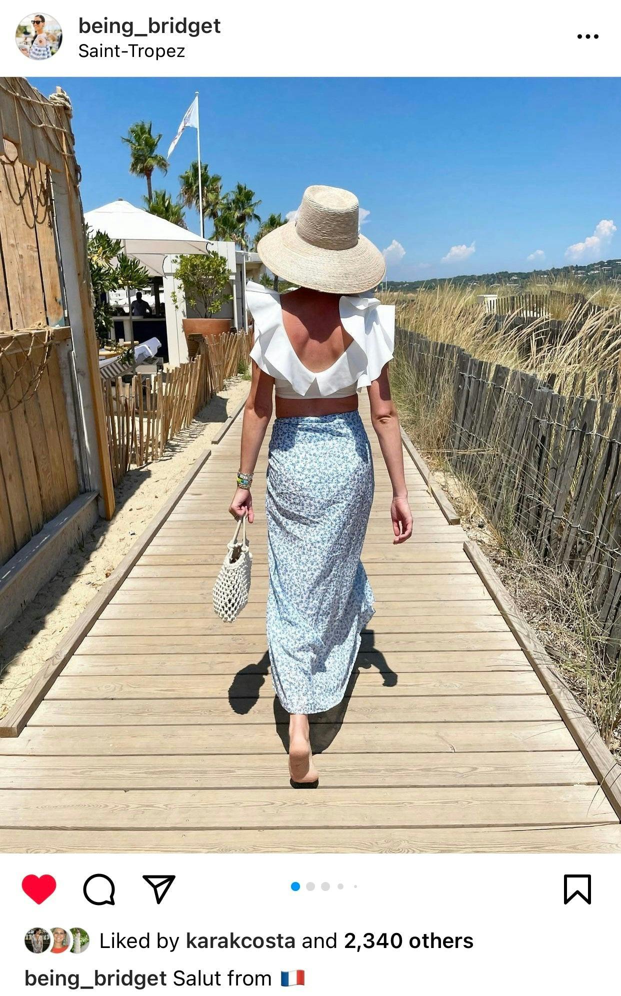 Wildflower Sun Hat (PreOrder Shipping June 15th) - Ivory Wide & Short Grosgrain Ribbon