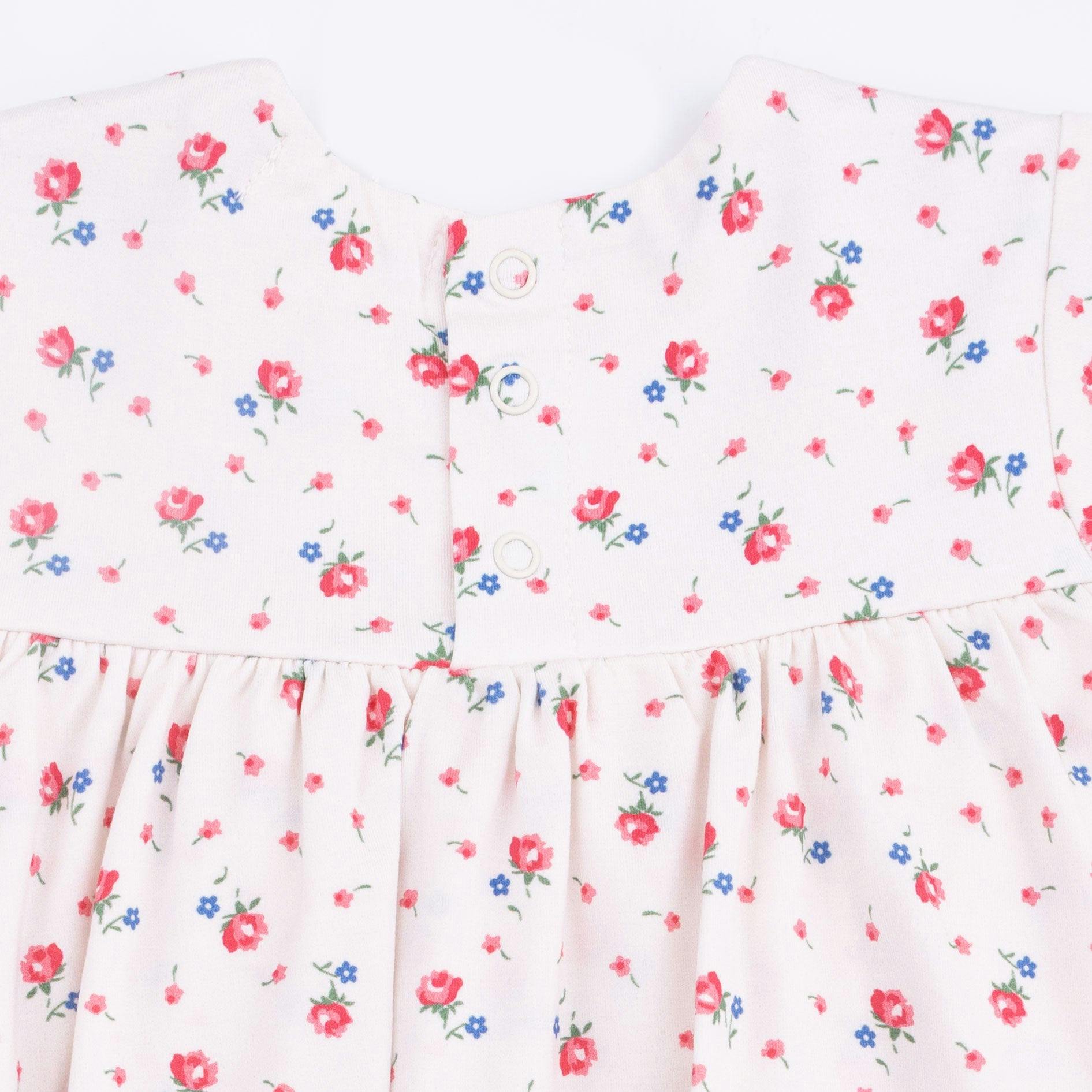 Joli Rosette - Smocked Ruffle Bubble with Skirt
