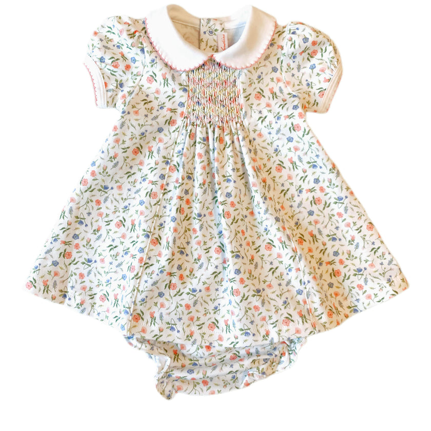 Pink Madison Smocked Dress
