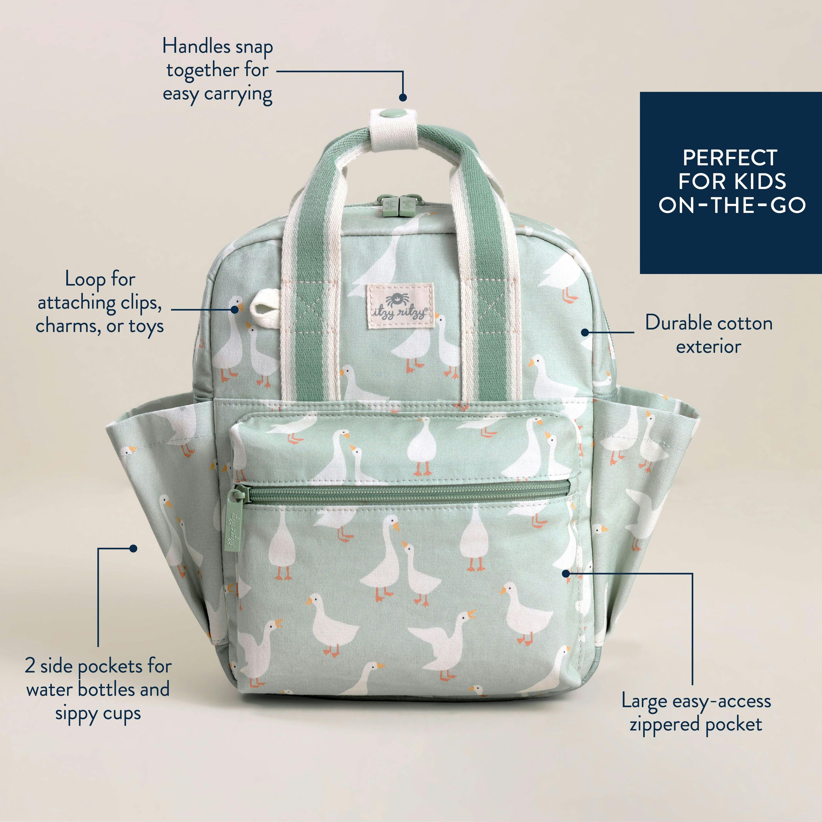Itzy Bitzy Bag™ Toddler Daycare Backpack