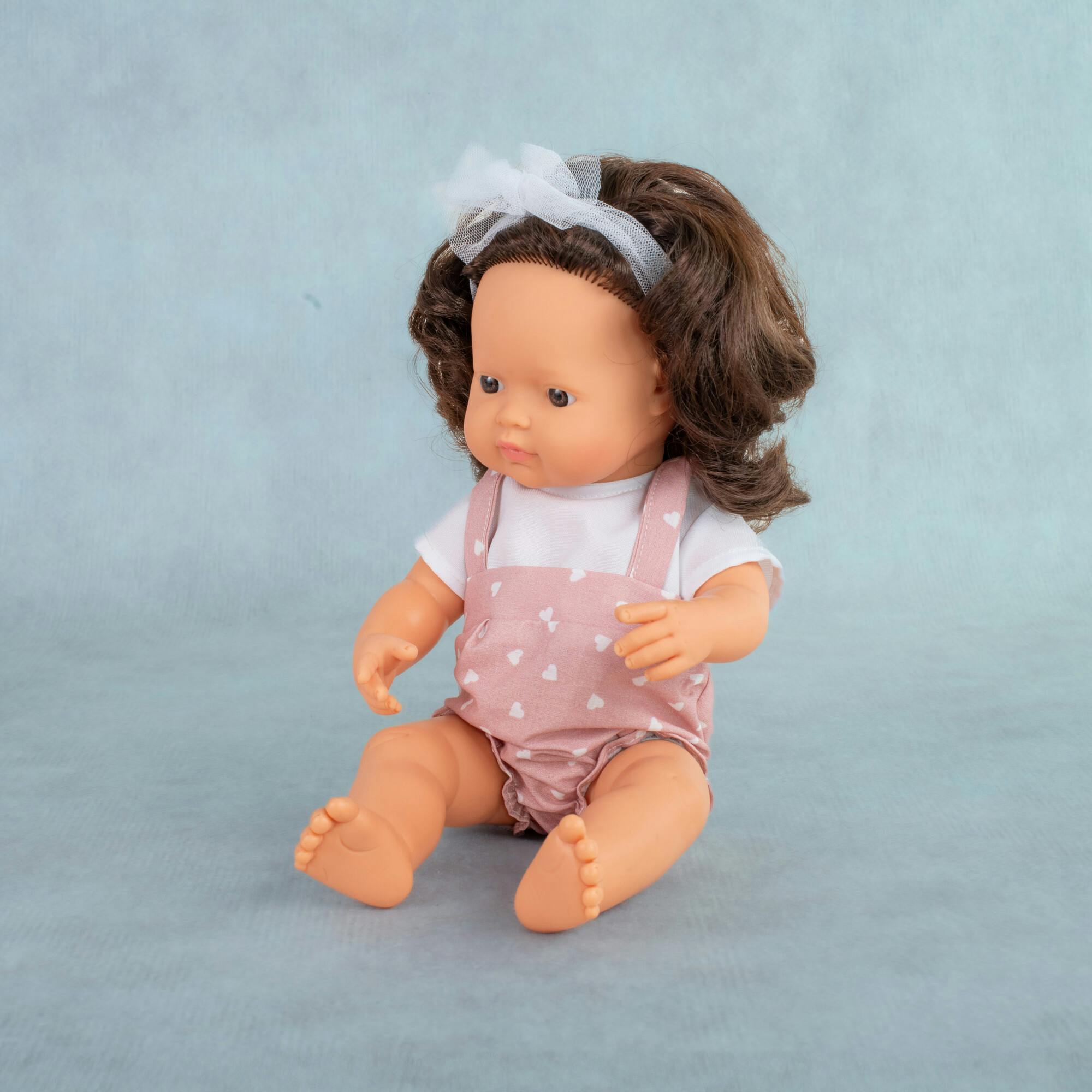 My Friends and Me Collection Baby Girl Doll with Brown Hair - 15