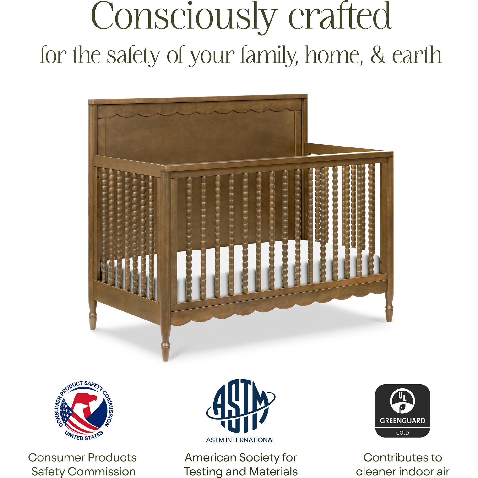 Ambrosia 4-in-1 Convertible Crib
