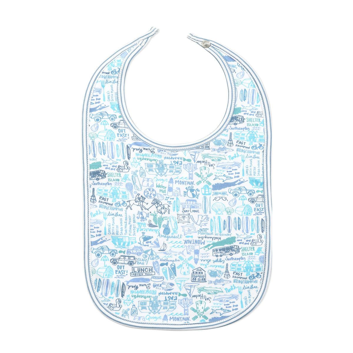 Hamptons Baby Bib