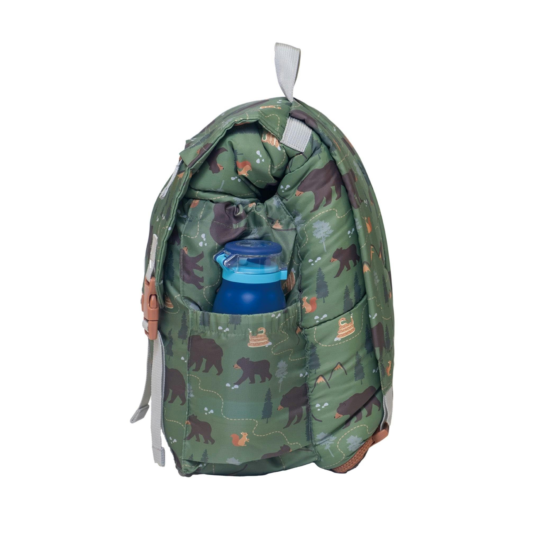 Sleep-N-Pack™ – Little Kid Size | Pals in Print: Camping Bears Trail