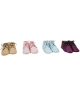 Little Royals Leather booties Gaby - Mauve