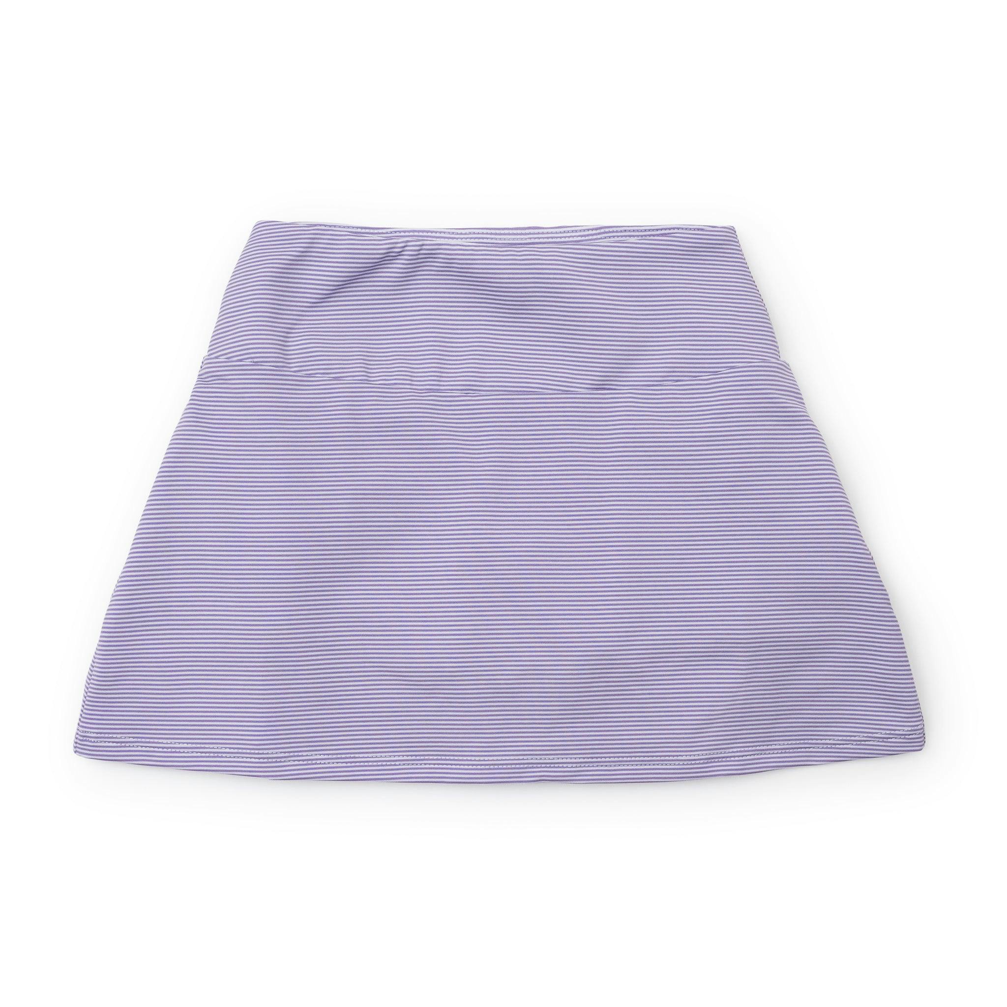 Margot Girls' Performance Skirt by LH Sport Purple Stripes