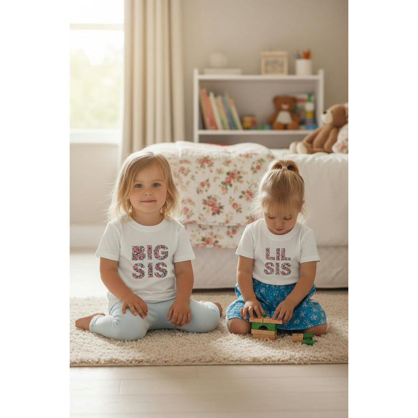Liberty of London Children's Big Sis T-Shirt, White