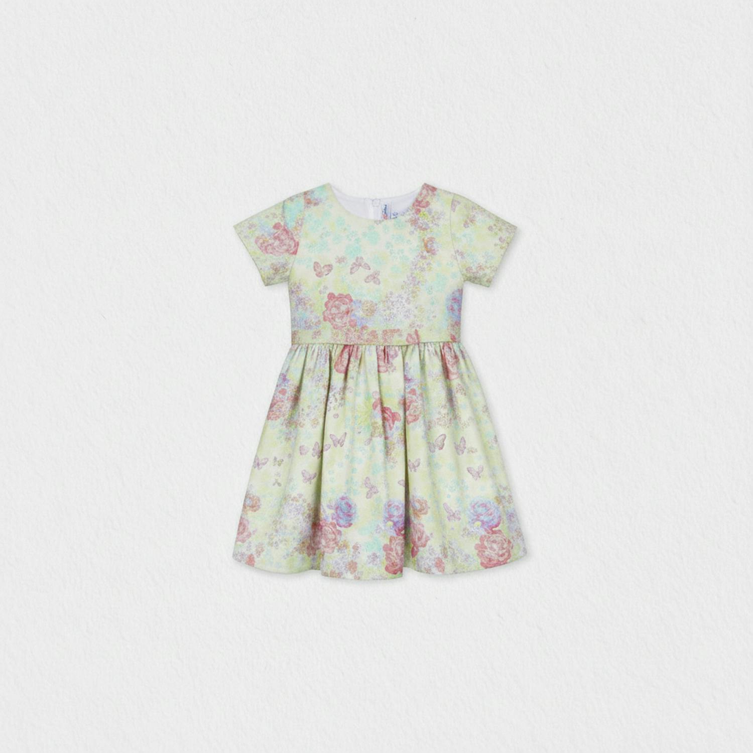 Eryna Baby Dress Short Sleeve, Florals