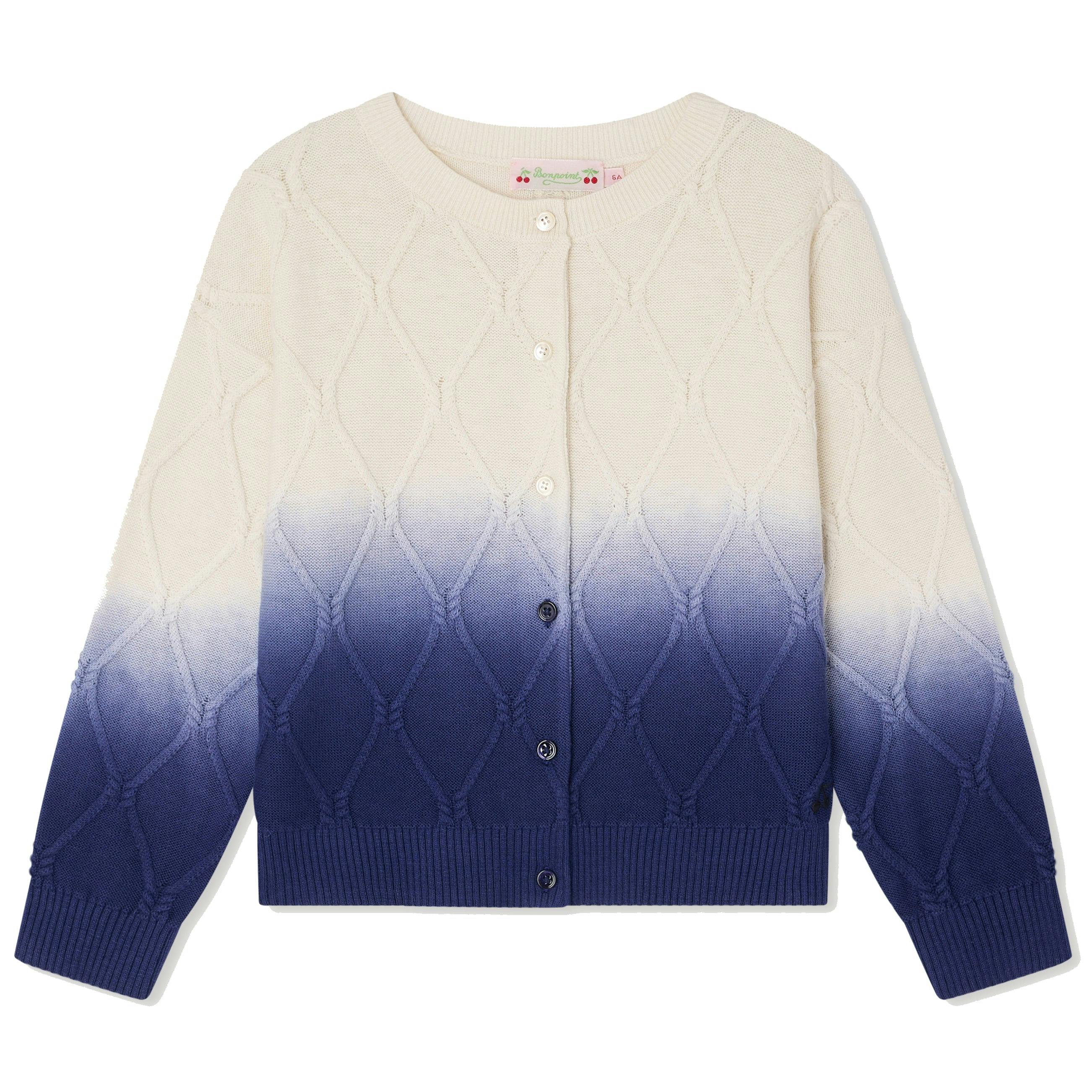 BONPOINT Larelle Cardigan - Bleu Intense
